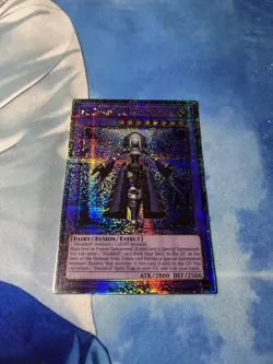 Yu-Gi-Oh! El Shaddoll Construct Quarter Century Secret Rare Card RA04-EN229 NM - Image 1