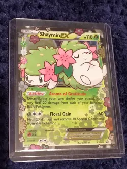 Shaymin EX XY148 XY Generations Black Star Promo Pokemon Card NM - Image 1