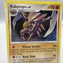 Kabutops 4/99 SWIRL Holo Rare Card Platinum Arceus Pokemon TCG LP - Image 2