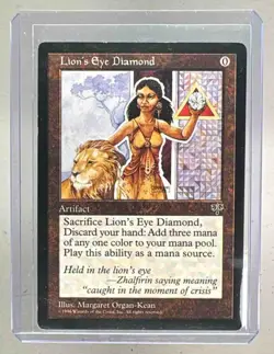 Lion's Eye Diamond 1996 Magic: The Gathering Mirage (A) - Image 1