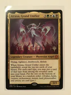 MTG - Atraxa, Grand Unifier - Promo Pack: Phyrexia ONE #196 Regular M/NM - Image 1