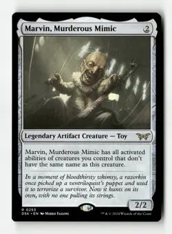 Marvin, Murderous Mimic - Duskmourn House of Horror - #253 - Non-Foil - NM - MTG - Image 1