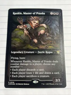 Rankle, Master of Pranks (Foil Etched) Commander Masters Foil - Image 1