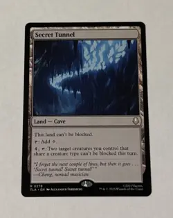 MTG Secret Tunnel - Avatar: The Last Airbender NM - Image 1
