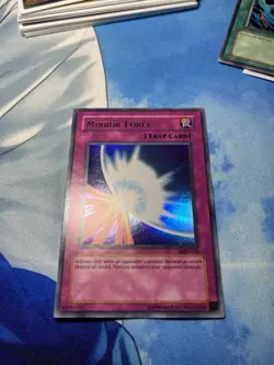 Yu-Gi-Oh! TCG Mirror Force Metal Raiders MRD-138 Unlimited Ultra Rare Light Play - Image 2