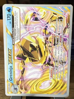 Pokemon Greninja BREAK World Championships 2016 Card 41/122 English - NM - Image 1