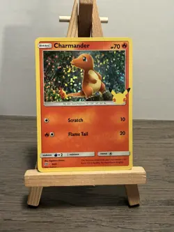 2021 POKEMON CELEBRATIONS 25TH ANNIVERSARY CHARMANDER HOLO 9/25 NM - Image 1