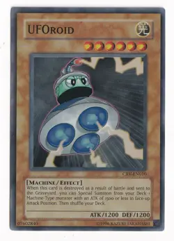 Yu-Gi-Oh UFOroid CRV-EN010 Super Rare Unlimited NM - Image 1