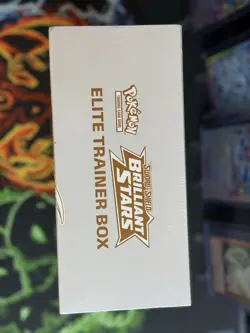 Pokemon TCG Sword & Shield Brilliant Stars Elite Trainer Box FACTORY SEALED! 820650870125 - Image 2