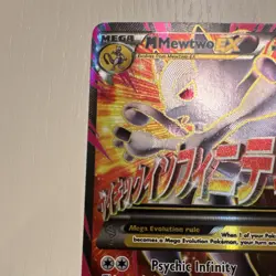 Pokemon M Mewtwo EX Full Art Ultra Rare Holo 160/162 Breakthrough 210 HP English - Image 5