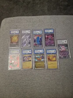 Pokemon Slab Bundle Package Job Lot 9 Slabs Bundle Pikachu - Image 1
