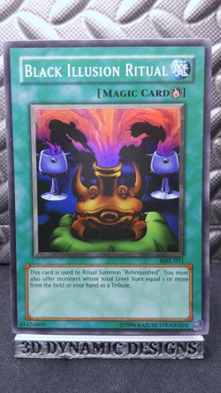 | Yugioh Black Illusion Ritual MRL-051 Super Rare Magic Ruler NM 🔥 | - Image 1