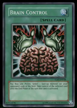 Brain Control Super Rare The Lost Millennium TLM-EN038 NM - Image 1