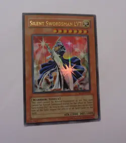 Silent Swordsman LV7 WC5-EN001 (Ultra Rare, Unlimited, Moderately Played / MP) - Image 1
