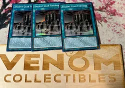 3x (M/NM) - Ancient Gear Fortress - RA03-EN062 - Super Rare - 1st Edition YuGiOh - Image 1
