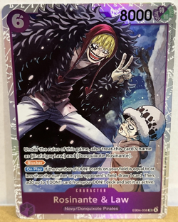 Rosinate & Law EB04-038 SR One Piece Card The Azure Sea’s Seven NM - Image 1