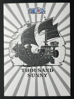 MONKEY D LUFFY One Piece CCG HHW-SSR-001 Japanese HOLO RARE Thousand Sunny SP - Image 2