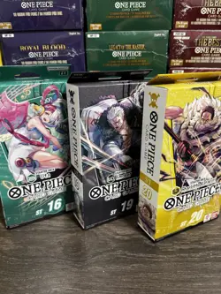 One Piece Starter Decks 16/19/20 BUNDLE! Factory Sealed PRB01 - Image 1