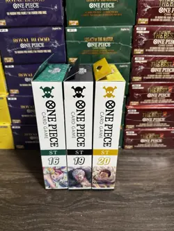 One Piece Starter Decks 16/19/20 BUNDLE! Factory Sealed PRB01 - Image 2