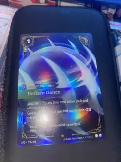 League of Legends Irelia Defiant Dance Foil Card SFD-196/221 Kudos - Image 1