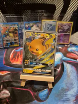 Raichu GX SM213 Black Star Promo - Hidden Fates Pokemon Card - Image 1