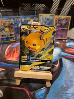 Raichu GX SM213 Black Star Promo - Hidden Fates Pokemon Card - Image 2