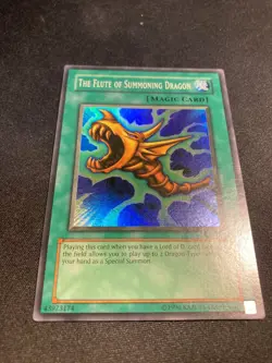 The Flute of Summoning Dragon SDK-042 - LP - Super Rare - Dark Printing - Image 4