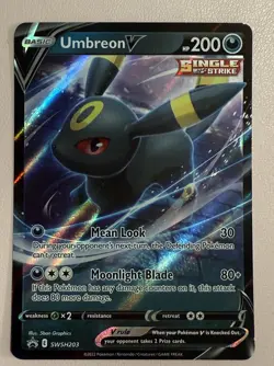 POKEMON TCG Umbreon V SWSH203 SWSH: Sword & Shield Promo Cards Holo - Image 1