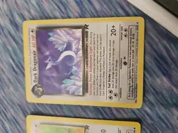 Set Of 2 Pokemon Cards : Dratini 53/82 + Dark Dragonair 33/82 1ST EDITIONS! - Image 4