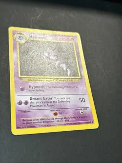 *MP Pokemon TCG Haunter Base Set Unlimited Uncommon Card 29/102 MP* - Image 2