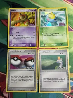 Ex Delta Species Stamped Set Era Mixed Reverse Holo 4 Pokemon Card Lot - Image 1