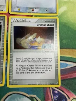 Ex Crystal Guardians 2006 Stamped Set Era Reverse Holo 4 Pokemon Card Lot - Image 4