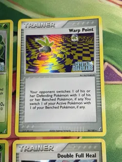 Ex Crystal Guardians 2006 Stamped Set Era Reverse Holo 4 Pokemon Card Lot - Image 2