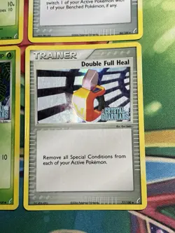 Ex Crystal Guardians 2006 Stamped Set Era Reverse Holo 4 Pokemon Card Lot - Image 3