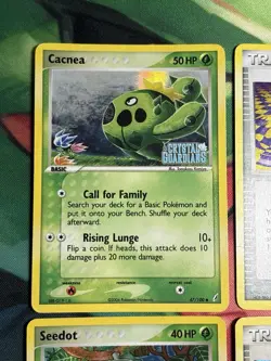 Ex Crystal Guardians 2006 Stamped Set Era Reverse Holo 4 Pokemon Card Lot - Image 5