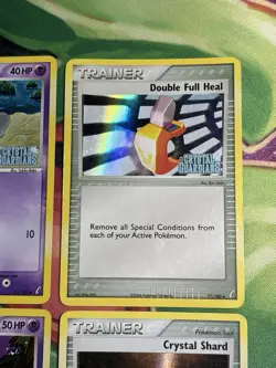 Ex Crystal Guardians 2006 Stamped Set Era Reverse Holo 4 Pokemon Card Lot - Image 3