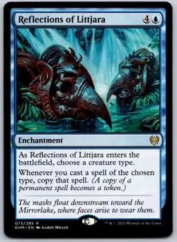 Reflections of Littjara R Kaldheim 73 NM - Image 1