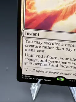 MTG Flare of Fortitude Modern Horizons 3 Regular NM R 0026 - Image 2