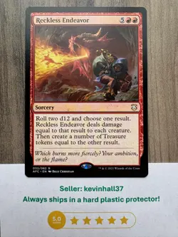 Reckless Endeavor - 1x MTG Commander: Adventures in the Forgotten Realms (AFC) - Image 1