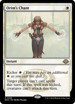 NM Orim's Chant, MGT, Modern Horizons 3, Magic the Gathering, 265 - Image 1