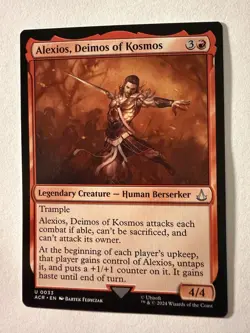 Alexios, Deimos of Kosmos Normal U Universes Beyond: Assassin's Creed 33 NM MTG - Image 1