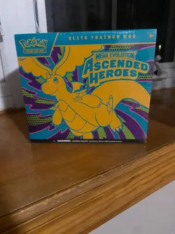Pokemon Mega Evolution Ascended Heroes ETB (BRAND NEW/ SEALED) - Image 1