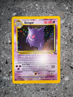 Pokemon TCG Cards Gengar 5/62 Fossil Holo Rare NM-M - Image 4