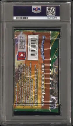 PSA 7 NM Pokemon XY Roaring Skies Deoxys Art Foil Sealed Booster Pack - Image 2