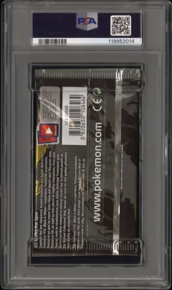 2013 Pokemon Black & White Legendary Treasures Sealed Foil Booster Pack PSA 9 - Image 2