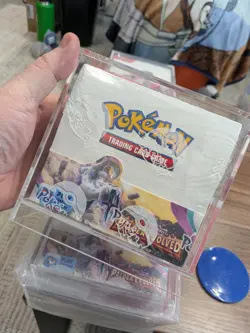 Pokemon Scarlet & Violet Paldea Evolved Booster Box 36 Sealed 💥w/ Acrylic Box 820650863493 - Image 1