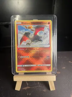 Pokemon TCG Radiant Charizard Crown Zenith 020/159 Holo Radiant Rare - Image 1