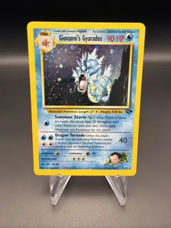 Giovanni's Gyarados - Holo - 6/132 Gym Challenge - Pokemon TCG 2000 - Image 1