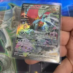 Roaring Moon EX 251/182SV04: Paradox Rift Holo Pokemon NM TCG SIR - Image 4