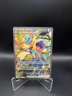Pokemon Hop's Zacian ex 186/159 Journey Together Holo LP - Image 1